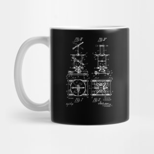 theodolite Vintage Patent Drawing Mug